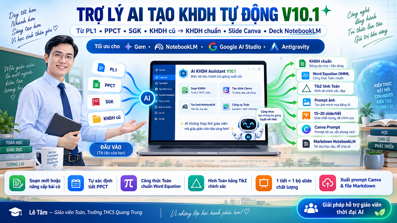 TRỢ LÝ SOẠN KHBG TRÊN NOTEBOOKLM-GEM-STUDIO